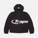 Trapstar Manteau A Capuche Hyperdrive Noir