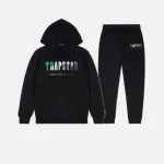 Trapstar Ensemble Chenille Decoded Noir Vert