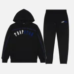 Trapstar Ensemble Irongate Arch Chenille Noir Bleu
